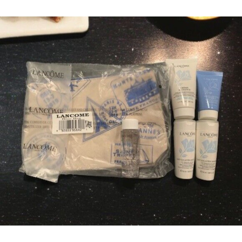 LANCOME Hydrating Gel Mask • 2 x Gentle Makeup Remover Milk • Micellar Water +